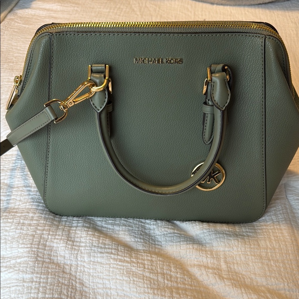 Michael Kors Green Handbag